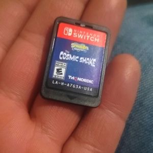 Game nintendo Switch Bob SquarePants Cosmic Shake Used